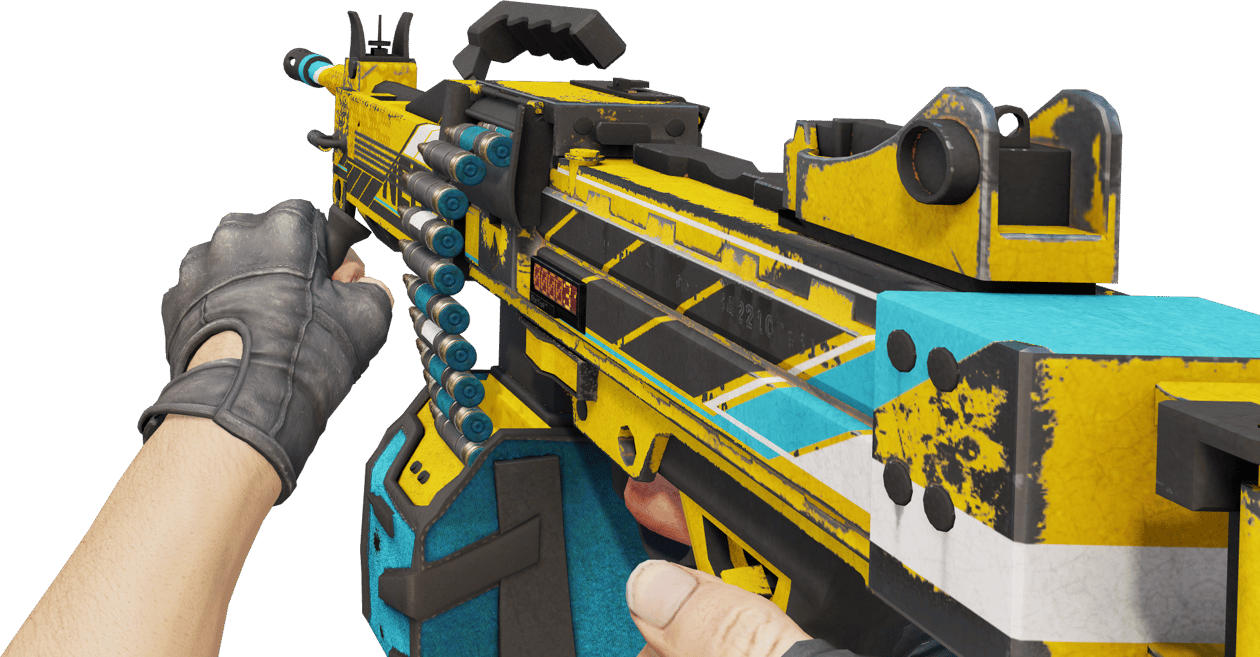 Preview image 3 of StatTrak™ Negev | Power Loader (มีรอยถลอกอย่างมาก)