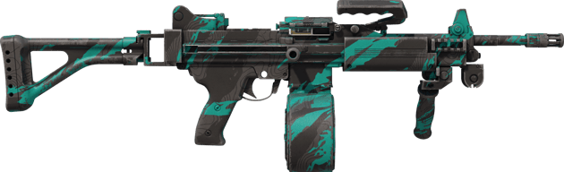 Preview image 2 of StatTrak™ Negev | Terrain (Testato sul campo)