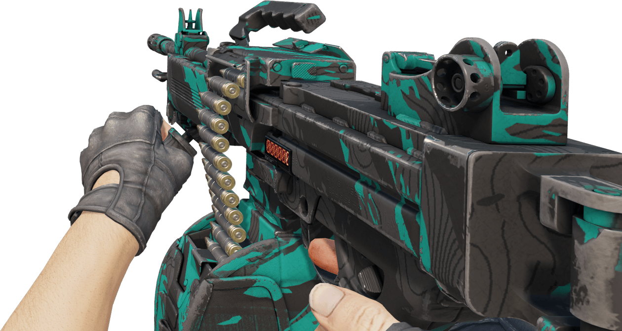 Preview image 3 of StatTrak™ Negev | Teren (po testach bojowych)