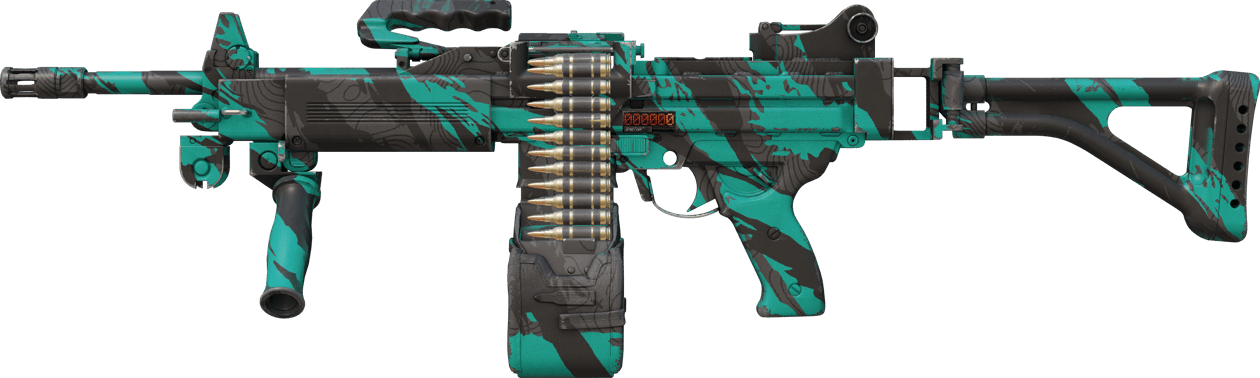 Preview image 1 of StatTrak™ Negev | Teren (lekkie zużycie)