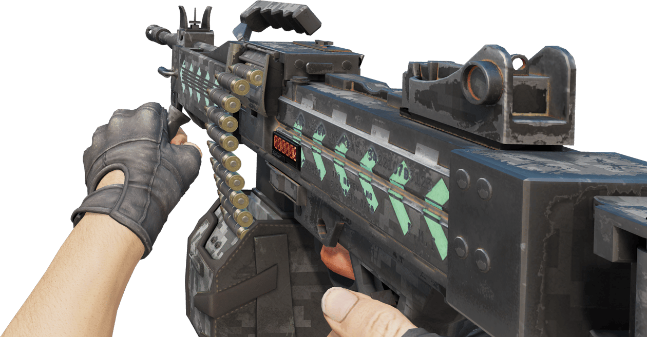 Preview image 3 of Negev StatTrak™ | Ultralight (Com Muito Uso)