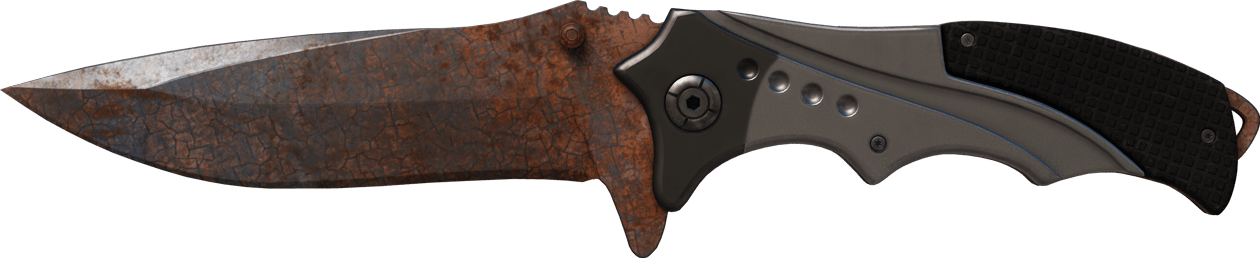 Preview image 2 of ★ StatTrak™ มีดโนแมด | Rust Coat (ถลอกปอกเปิกจากการรบ)