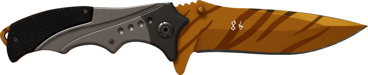 Preview image 1 of ★ StatTrak™ Faca Nomad | Tiger Tooth (Original de Fábrica)