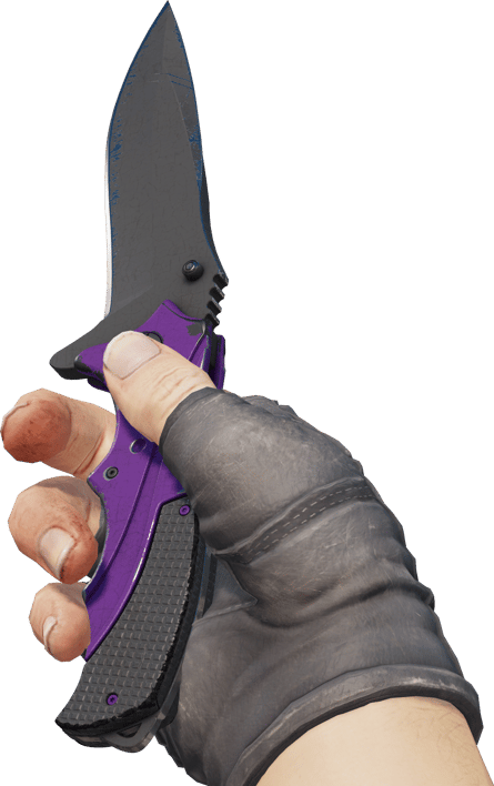 Preview image 3 of ★ StatTrak™ Couteau de nomade | Ultraviolet (Marquée par les combats)