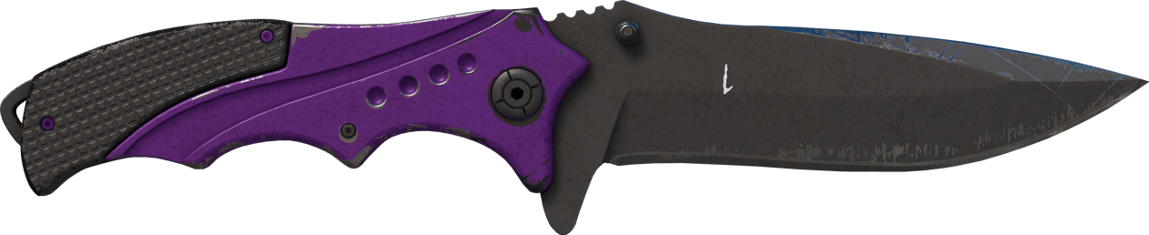 Preview image 1 of ★ StatTrak™ Couteau de nomade | Ultraviolet (Marquée par les combats)