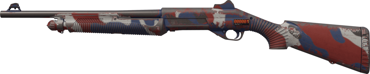Preview image 1 of StatTrak™ Nova | Ghost Camo (かなり摩耗)
