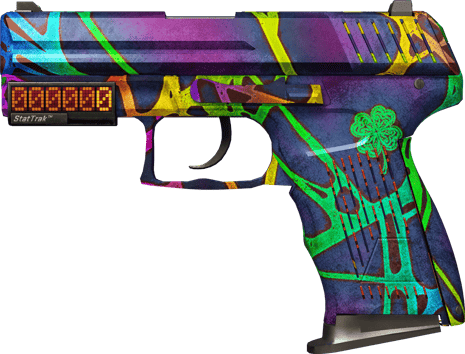 StatTrak™ P2000 | 애시드 에칭 (전투로 닳고 닳은)