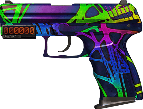 StatTrak™ P2000 | Grabado al ácido (Casi nuevo)