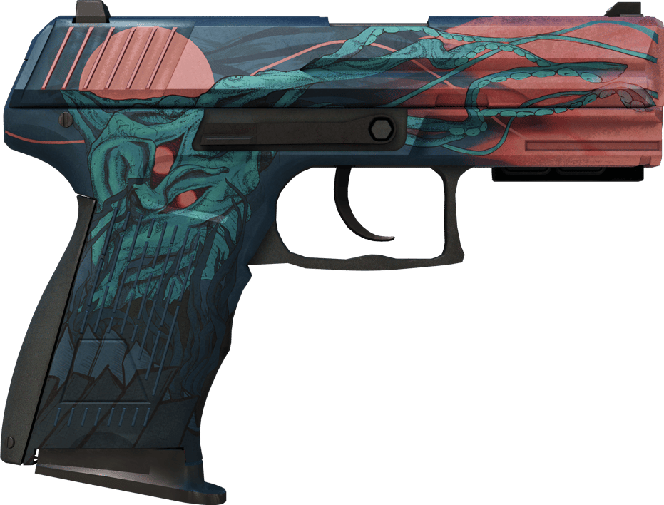 Preview image 2 of StatTrak™ P2000 | Gnarled (Battle-Scarred)