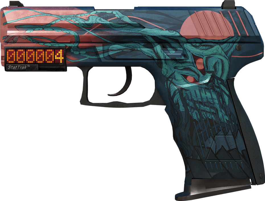 Preview image 1 of StatTrak™ P2000 | Knorrig (Abgenutzt)
