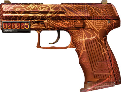 StatTrak™ P2000 | Görkemli Ejder (Fabrikadan Yeni Çıkmış)