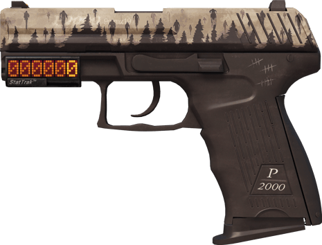 StatTrak™ P2000 | Kohoavat sielut (Suoraan tehtaalta)