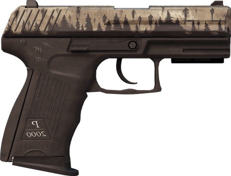 Preview image 2 of StatTrak™ P2000 | Yükselen Ruhlar (Eskimiş)