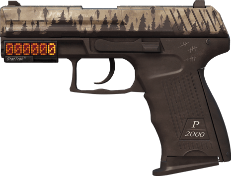 StatTrak™ P2000 | Yükselen Ruhlar (Eskimiş)