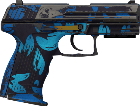 Preview image 2 of StatTrak™ P2000 | Oceanic (Battle-Scarred)