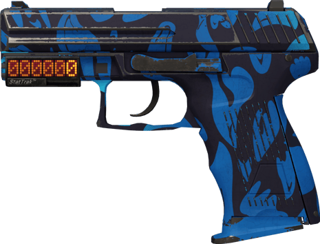 StatTrak™ P2000 | Oceánico (Algo desgastado)