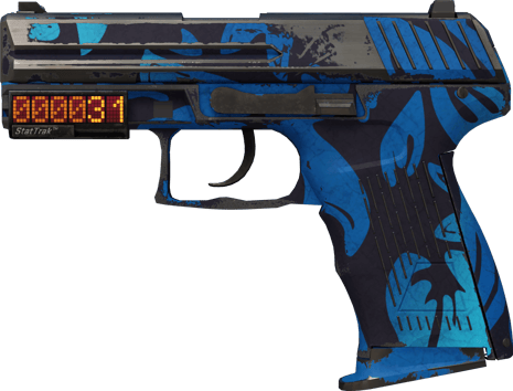 StatTrak™ P2000 | Oceánico (Bastante desgastado)