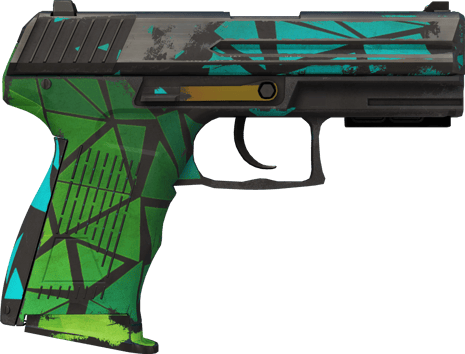 Preview image 2 of StatTrak™ P2000 | Pulse (Battle-Scarred)