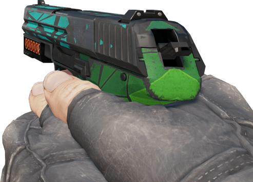 Preview image 3 of StatTrak™ P2000 | Pulse (Battle-Scarred)
