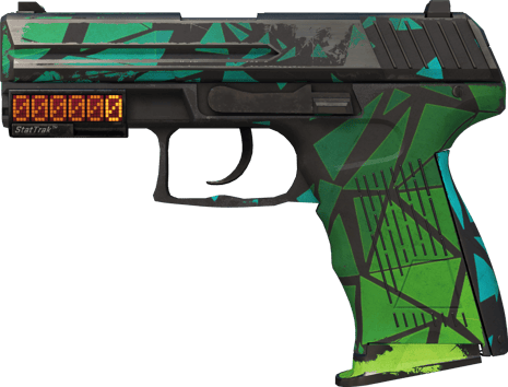 StatTrak™ P2000 | Pulse (Well-Worn)
