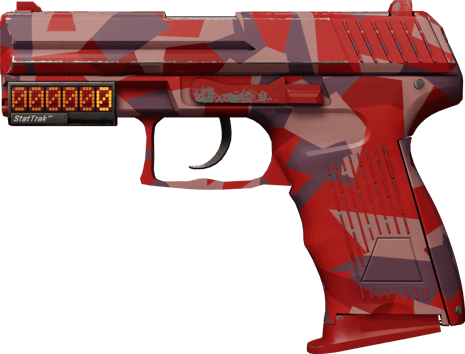 StatTrak™ P2000 | 紅碎迷彩 (全新出廠)