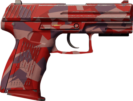 Preview image 2 of StatTrak™ P2000 | Red FragCam (Usura minima)