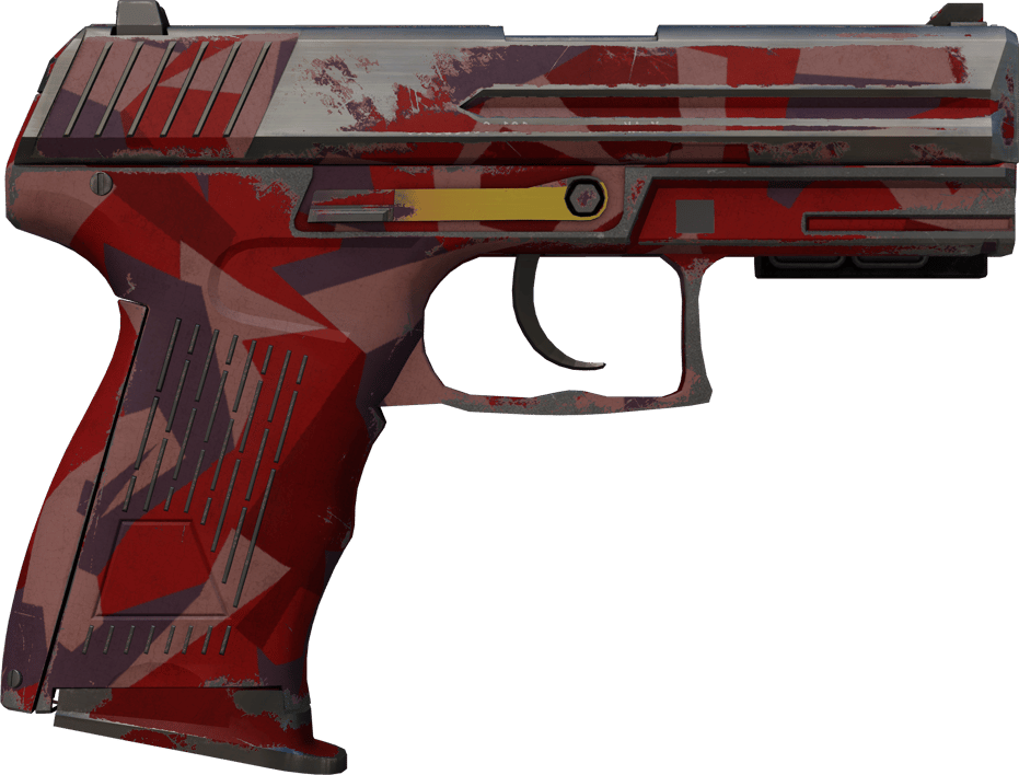 Preview image 2 of StatTrak™ P2000 | Red FragCam (Com Muito Uso)