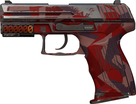 StatTrak™ P2000 | Red FragCam (Com Muito Uso)