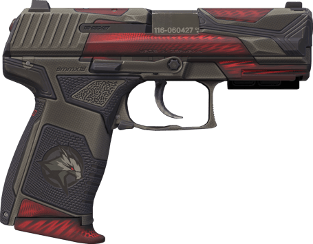 Preview image 2 of P2000 (StatTrak™) | Red Wing (มีรอยถลอกเล็กน้อย)