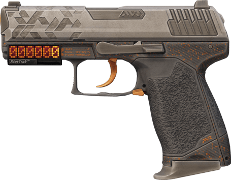 StatTrak™ P2000 | Sağlam Tutuş (Savaş Görmüş)