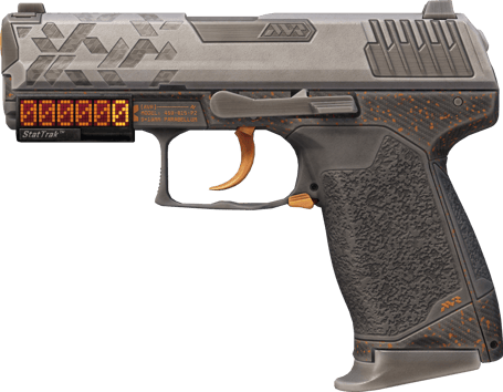StatTrak™ P2000 | Griffig (Einsatzerprobt)