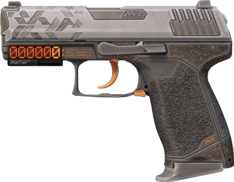 StatTrak™ P2000 | Sure Grip (มีรอยถลอกเล็กน้อย)