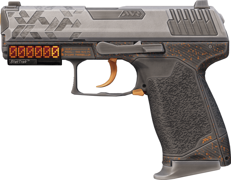 Preview image 1 of StatTrak™ P2000 | Griffig (Minimale Gebrauchsspuren)