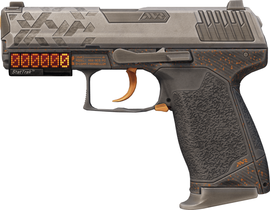 Preview image 1 of StatTrak™ P2000 | Sure Grip (มีรอยถลอกอย่างมาก)