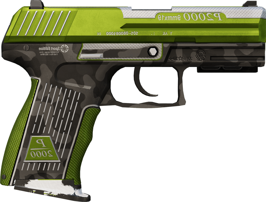 Preview image 2 of P2000 (StatTrak™) | Gazon (Marquée par les combats)