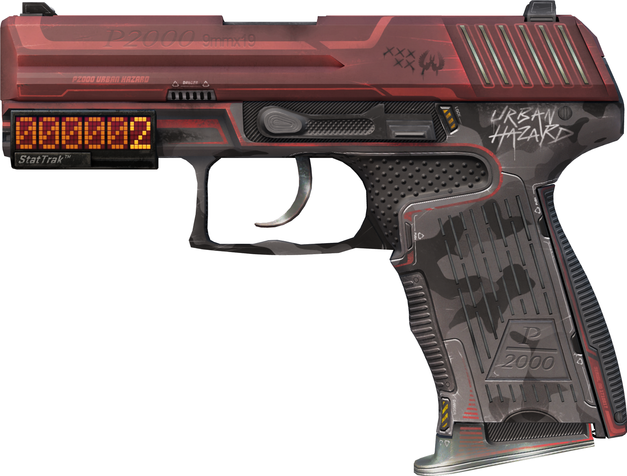 Preview image 1 of StatTrak™ P2000 | Urban Hazard (Factory New)