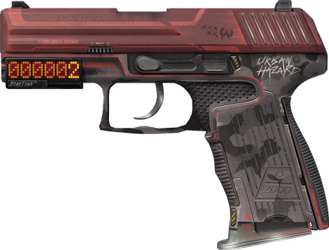 StatTrak™ P2000 | Urban Hazard (Nuovo di fabbrica)