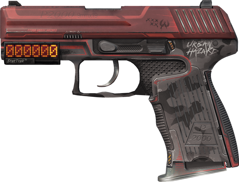 Preview image 1 of StatTrak™ P2000 | Urban Hazard (新品同様)