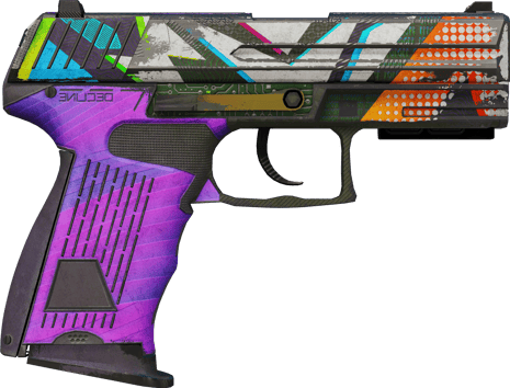 Preview image 2 of StatTrak™ P2000 | Wicked Sick (Battle-Scarred)