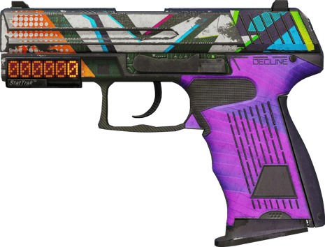 StatTrak™ P2000 | Wicked Sick (Battle-Scarred)