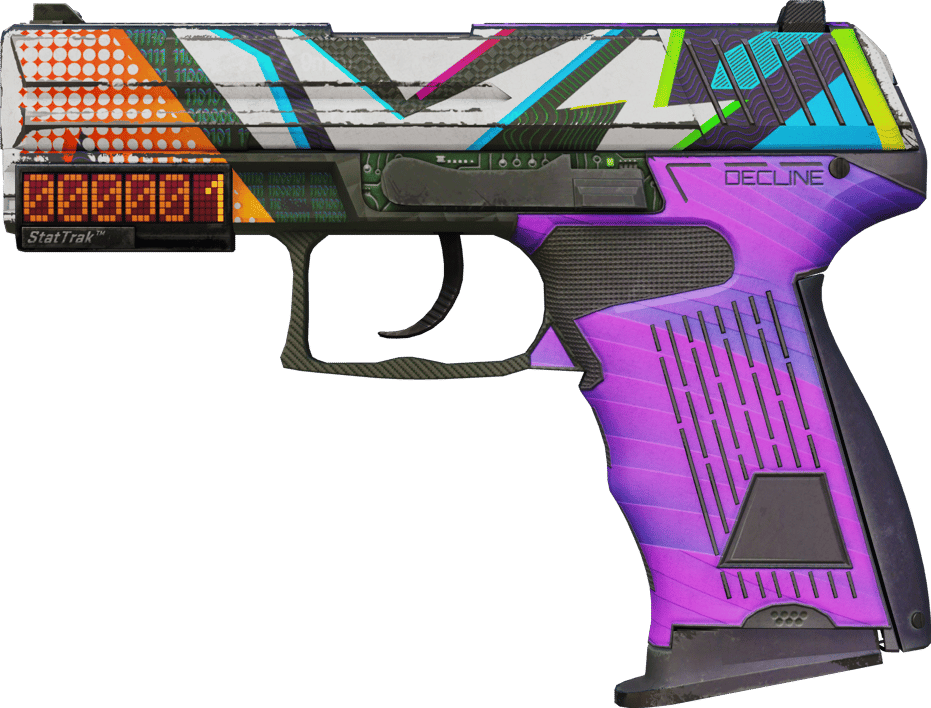 Preview image 1 of StatTrak™ P2000 | 变态杀戮 (久经沙场)