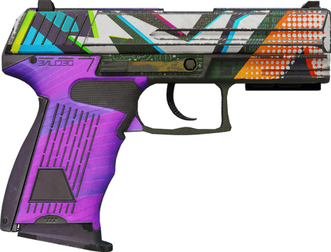 Preview image 2 of StatTrak™ P2000 | Wicked Sick (Well-Worn)