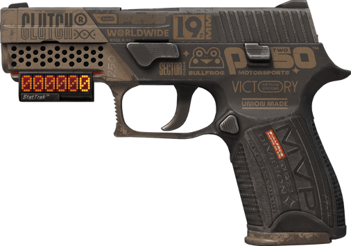 StatTrak™ P250 | 불프로그 (전투로 닳고닳은)