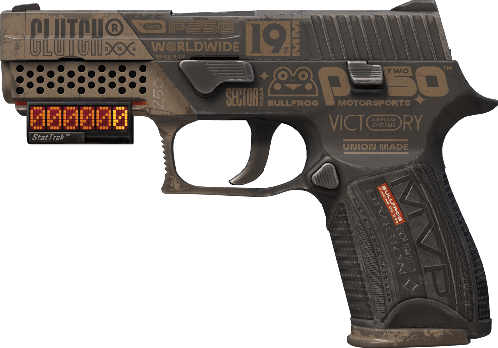 Preview image 1 of P250 StatTrak™ | Bullfrog (Deplorable)