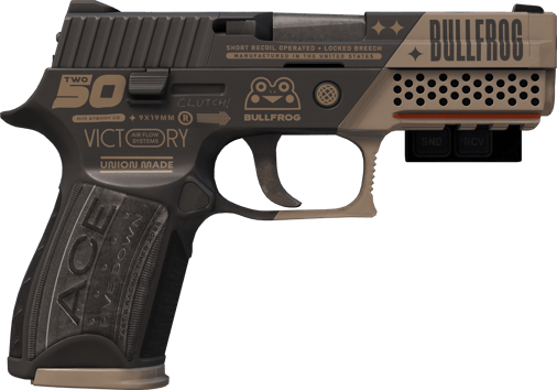 Preview image 2 of StatTrak™ P250 | Bullfrog (Factory New)