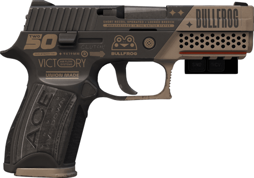 Preview image 2 of StatTrak™ P250 | Bullfrog (Field-Tested)