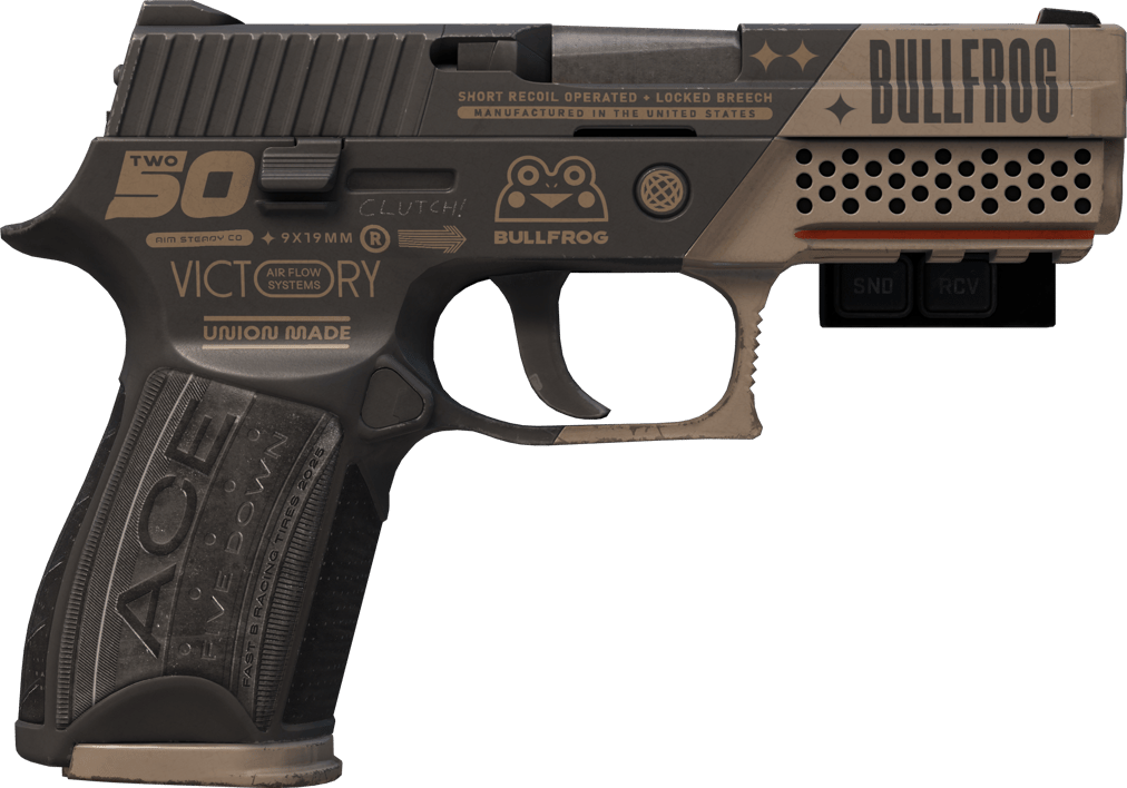 Preview image 2 of StatTrak™ P250 | Bullfrog (Field-Tested)