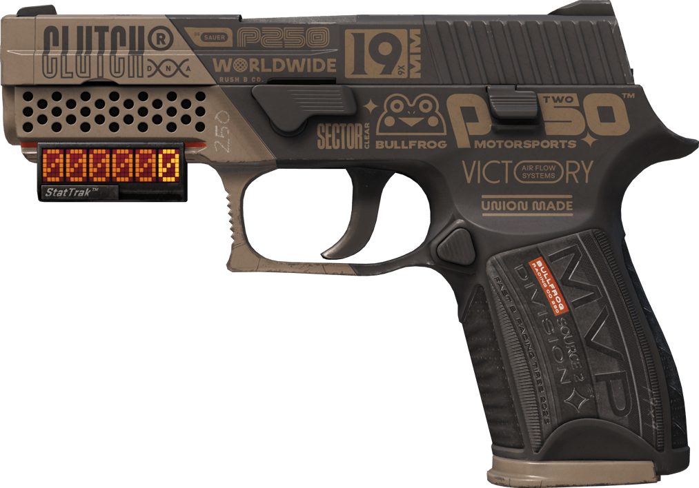 Preview image 1 of StatTrak™ P250 | Bullfrog (Field-Tested)