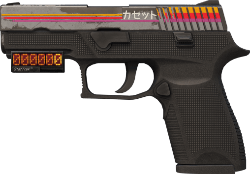 StatTrak™ P250 | Kassette (Abgenutzt)