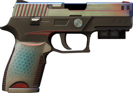 Preview image 2 of StatTrak™ P250 | Cyber Shell (Factory New)